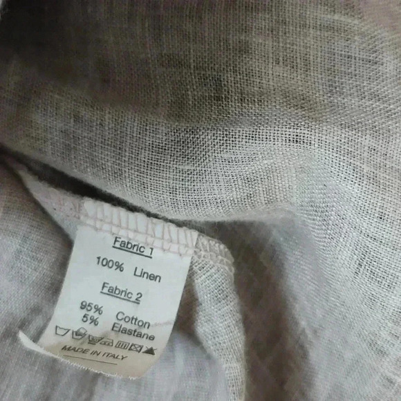 Inizio Linen Magic Dress Lagenlook Boho Midi - Picture 6 of 6